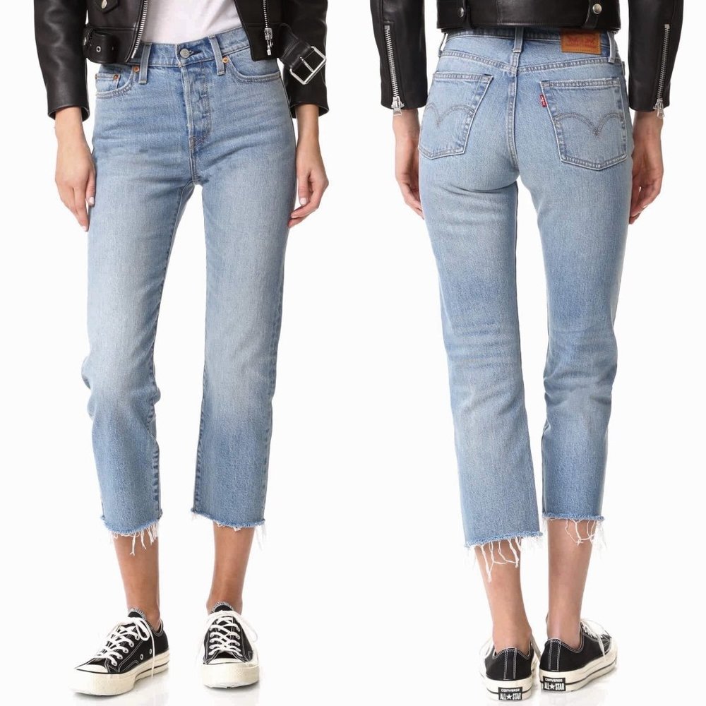 Levi’s Wedgie Straight Jeans in Rough Tide